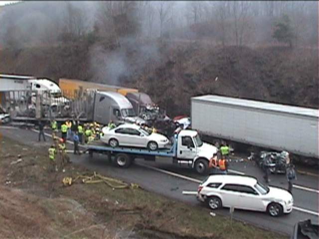 Easter Sunday Fancy Gap Accident - Galax Fire Department Accident I 77 Near Fancy Gap Today